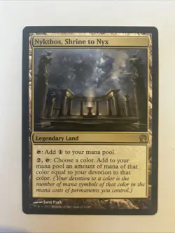 Nykthos, Shrine to Nyx Theros R(nm)/Temple Of The False God Scourge R(lp) - Image 1