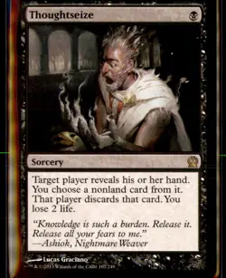 Theros #107 Thoughtseize - Image 1