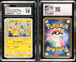 CGC 10 Pikachu 199/SM-P It's Mimikyu Special Promo Japanese Pokemon Card 2018 - Image 3