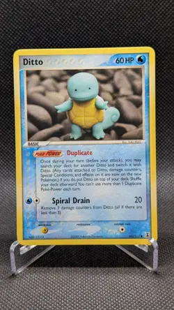Ditto Squirtle 64/113 EX Delta Species 2005 Pokemon TCG NM - Image 1
