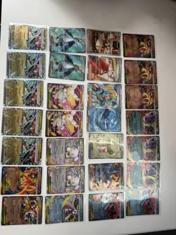 Pokemon TCG 28 Card Lot- Double Rares, Full Arts, Trainers, etc. Mega Charizard - Image 1