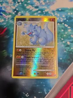Rhydon (Reverse Holo) 60/130 Diamond & Pearl (DMG) Pokemon TCG - Image 1