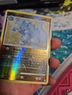 Rhydon (Reverse Holo) 60/130 Diamond & Pearl (DMG) Pokemon TCG - Image 5