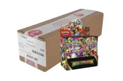 Pokemon ME01 Mega Evolutions Enhanced Booster Box Factory Sealed Case (6 Boxes) - Image 1