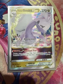 Hisuian Goodra VSTAR 136/196 Ultra Rare Pokemon TCG Lost Origin NM - Image 1
