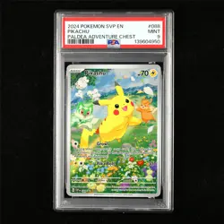 PSA 9 MINT 2024 Pokemon ENG Pikachu #088 Promo(1) - Image 1