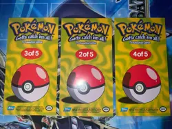 Pokemon TOPPS Series 1 - JUMBO STARTER SET - Bulbbasaur, Charmander, Squirtle! - Image 2