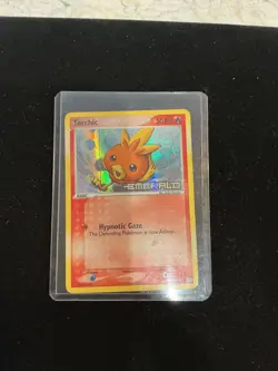Torchic 69/106 Emerald Pokemon Card Common Reverse Holo - Image 1