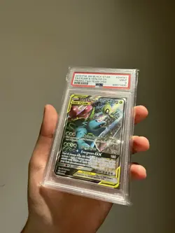 📈PSA 9 CELEBI VENUSAUR GX SM167 | Tag Team Promo Full Art Graded Pokemon Card - Image 1