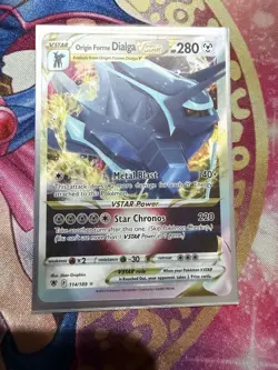 Origin Forme Dialga VSTAR - 114/189 - Pokemon Astral Radiance Ultra Rare Card NM - Image 1