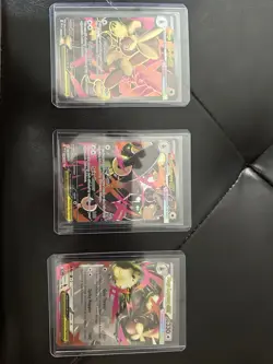 Pokemon Mega Lopunny EX Holo Lot - 3 Cards, PFL 115/094 128/094 084/094 - Image 1