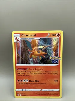 Pokemon Go Charizard Holo #010/078 - Pokemon TCG NM - Image 1