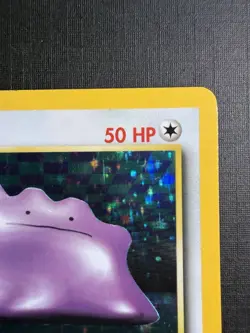 Pokemon TCG Ditto Fossil 3/62 1st Edition Holo Rare 50 HP 1999 Wizards - Image 2