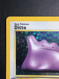 Pokemon TCG Ditto Fossil 3/62 1st Edition Holo Rare 50 HP 1999 Wizards - Image 3