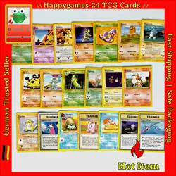 20x Pokemon Karten WOTC Sammlung gemischt div. Set TCG non Holo /W95 - Image 1