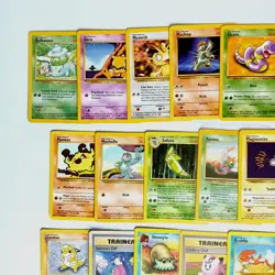 20x Pokemon Karten WOTC Sammlung gemischt div. Set TCG non Holo /W95 - Image 3