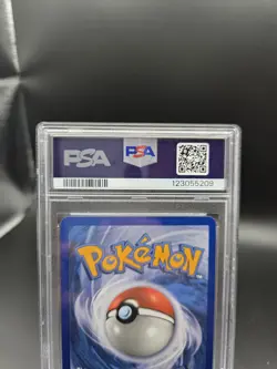 2009 POKEMON PLATINUM RISING RIVALS MISMAGIUS GL LV.X #110 PSA 8 NM - Image 4