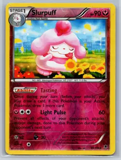 Slurpuff 69/119 Pokemon XY: Phantom Forces Holo Rare LP/EX - Image 1