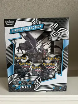 Pokemon Black Bolt Binder Collection NEW SEALED + 5 Packs FAST SHIPPING 🔥 - Image 4