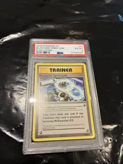 2016 POKEMON XY EVOLUTIONS #73 BLASTOISE SPIRIT LINK-REVERSE FOIL PSA 6 - Image 1