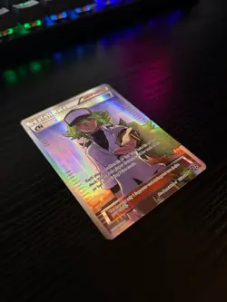 Pokemon N 105a/124 Alt Art Promo Premium Trainer’s XY Collection Holo NM - Image 3