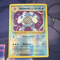 The Pokemon Poliwrath 25/108 Evolutions Holo Rare 140 HP English - Image 1