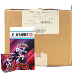 Pokemon Destined Rivals Build And Battle Box Display Sealed Case (6 Displays) - Image 1