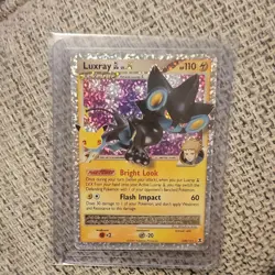 Pokemon Luxray GL Lv.X 109/111 Rising Rivals Ultra Rare Holo English - Image 1