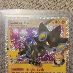 Pokemon Luxray GL Lv.X 109/111 Rising Rivals Ultra Rare Holo English - Image 2