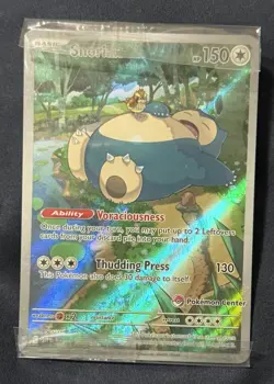 Sealed Snorlax - 051 (Pokemon Center Exclusive) 051 Sv: Scarlet & Violet Promo - Image 1