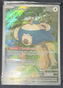 Sealed Snorlax - 051 (Pokemon Center Exclusive) 051 Sv: Scarlet & Violet Promo - Image 2