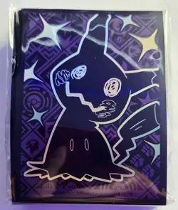 Pokemon TCG - Paldean Fates - Shiny Mimikyu - ETB Sleeves (65ct) SEALED - Image 1