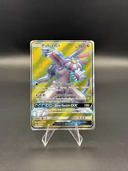 Palkia GX 147/156 SM: Ultra Prism Full Art Ultra Rare Holo Pokemon NM - Image 1
