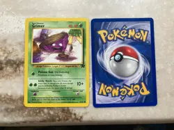 Pokemon TCG Grimer Team Rocket 57 Regular Unlimited Common - Image 1