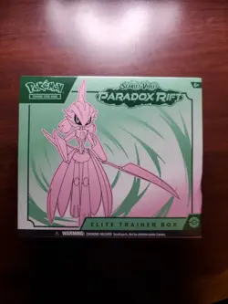 POKEMON TCG SCARLET AND VIOLET PARADOX RIFT ETB ELITE TRAINER BOX (SEALED) - Image 1