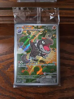 Tyrunt 070 Black Star Promo Pokemon Center Stamped Exclusive - Image 1