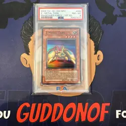 PSA 8 NEAR MINT 2003 YU-GI-Oh! Magician's Force Z-METAL TANK #006 1st Ed - Image 1