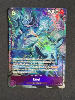 Enel OP15-060 SR Alt Art Adventure On Kami’s Island ENGLISH🔥🔥ONE PIECE - Image 3