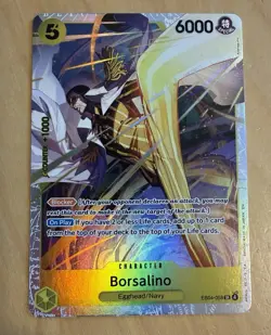 Borsalino SR EB04-058 OP15 One Piece Tcg English Adventure on Kami's Island - Image 1