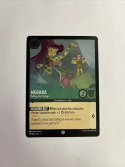 Disney Lorcana TCG - Megara Pulling The Strings 87/204 - Holo Foil NM/M - Image 1