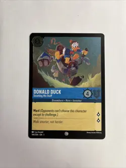 Donald Duck 144/204 COLD Foil Disney Lorcana The First Chapter NM - Image 1