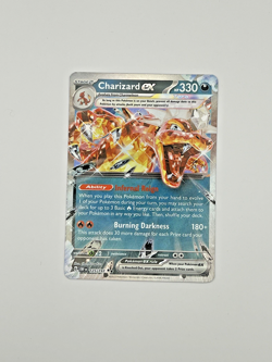 Charizard ex 125/197 Pokemon TCG Sv03: Obsidian Flames Holo NM/M - Image 2