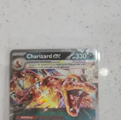 Pokemon TCG Charizard ex Sv03: Obsidian Flames 125/197 Holo Double Rare MINT - Image 2