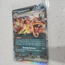 Pokemon TCG Charizard ex Sv03: Obsidian Flames 125/197 Holo Double Rare MINT - Image 5