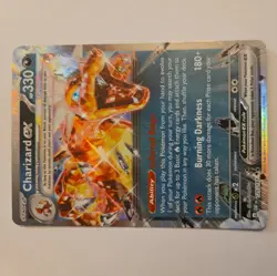 Pokemon TCG Charizard ex Sv03: Obsidian Flames 125/197 Holo Double Rare - Image 1