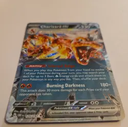 Pokemon TCG Charizard ex Sv03: Obsidian Flames 125/197 Holo Double Rare - Image 2