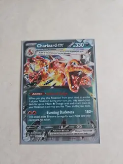 Pokemon TCG Charizard ex Sv03: Obsidian Flames 125/197 Holo Double Rare - Image 1