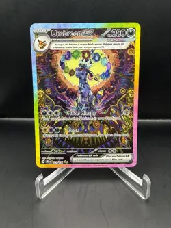 Pokemon TCG Prismatic Evolutions Umbreon EX Card 161/131 SIR - Image 1