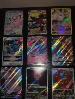 Lot Of 9 Pokemon Illustration Rare Cards All Nm To Mint Varying Sets 85per Comp - Image 1
