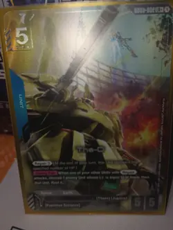 The-O Alternate Art Foil - GD03-002 LR+ - Gundam TCG Card Game - Image 1